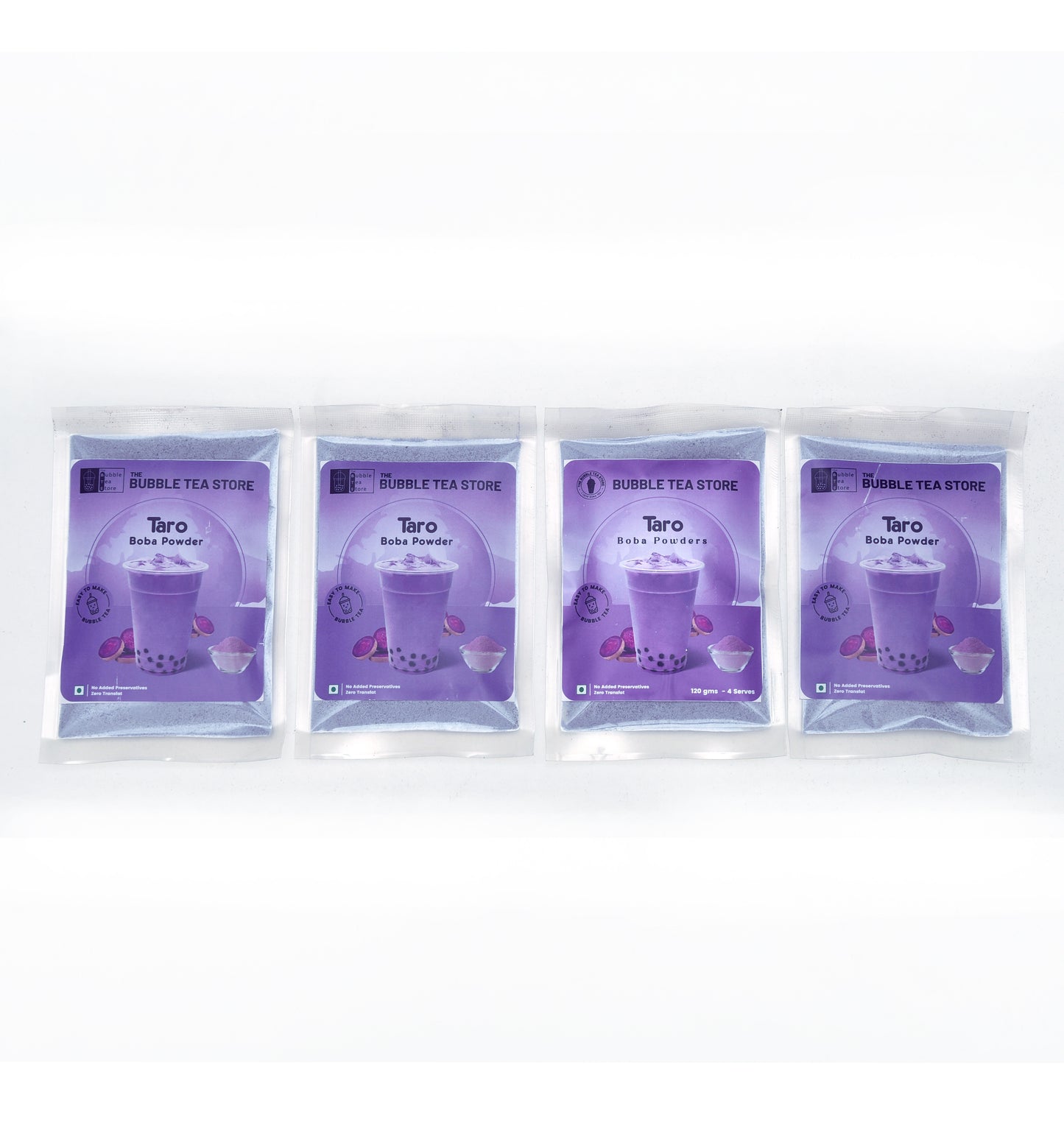 Taro Bubble Tea DIY Kit | 4 Servings