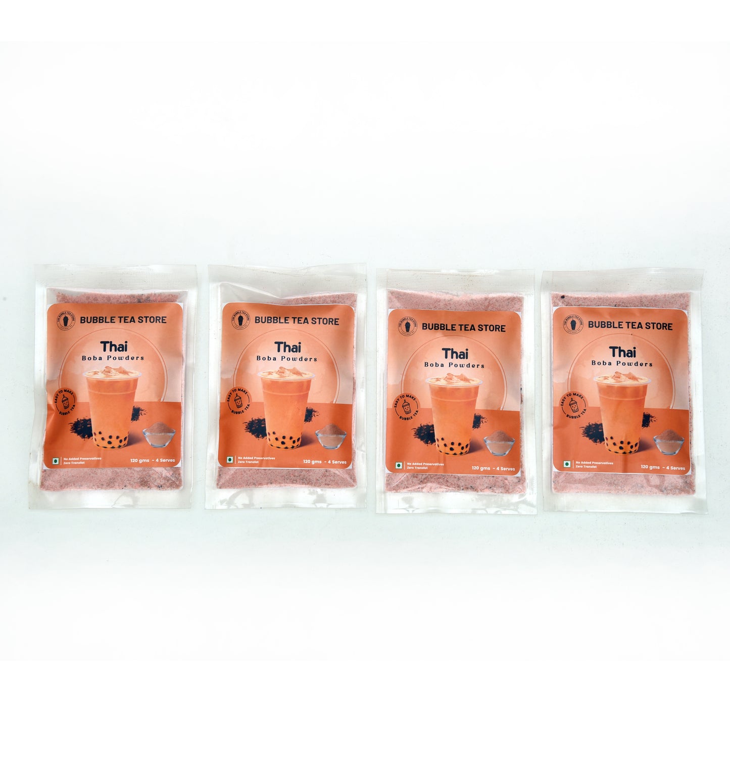 Thai Bubble Tea DIY Kit | 4 Servings