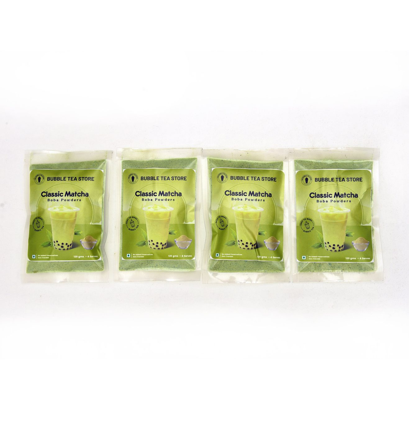 Classic Matcha Bubble Tea DIY Kit view 6
