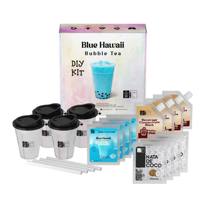 Blue Hawaii Bubble Tea DIY Kit | 4 Servings